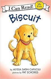 The Illustrated cover of Biscuit.