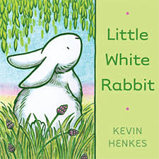 A book cover Illustration of Little White Rabbit
