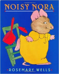 A book cover Illustration of Noisy Nora
